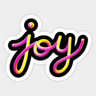 Joy Sticker